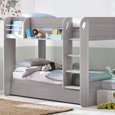 Julian Bowen Mars Bunk And Underbed - Grey Oak-Better bed Company