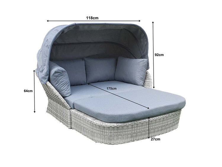 Signature Weave Meghan Daybed Dimensions-Better Bed Company
