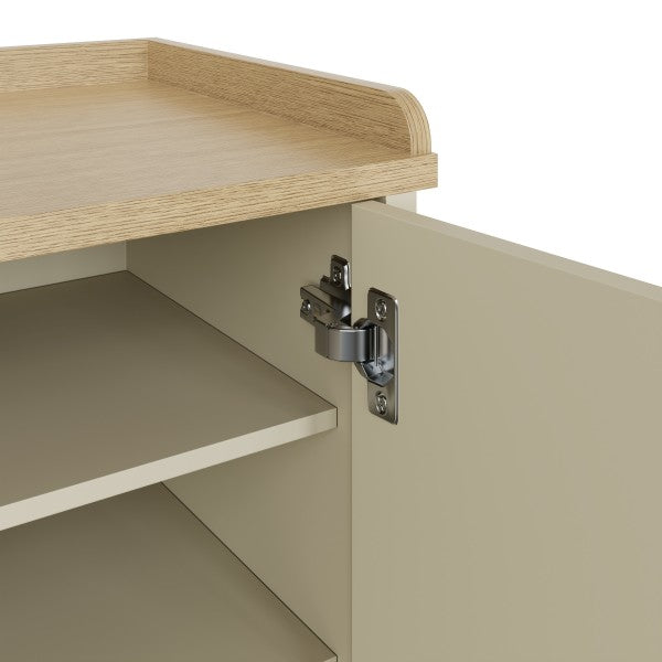 GFW Lancaster 2 Door Shoe Bench Hinge-Better Bed Company