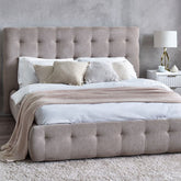 Julian Bowen Odette Bed - Light Taupe-Better Bed Company