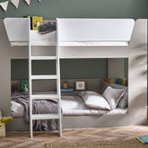 Julian Bowen Parsec Bunk Bed - Taupe & White-Better Bed Company