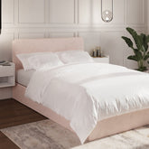 GFW Chiswick Side Lift Ottoman Bed Pink-Better Bed Company