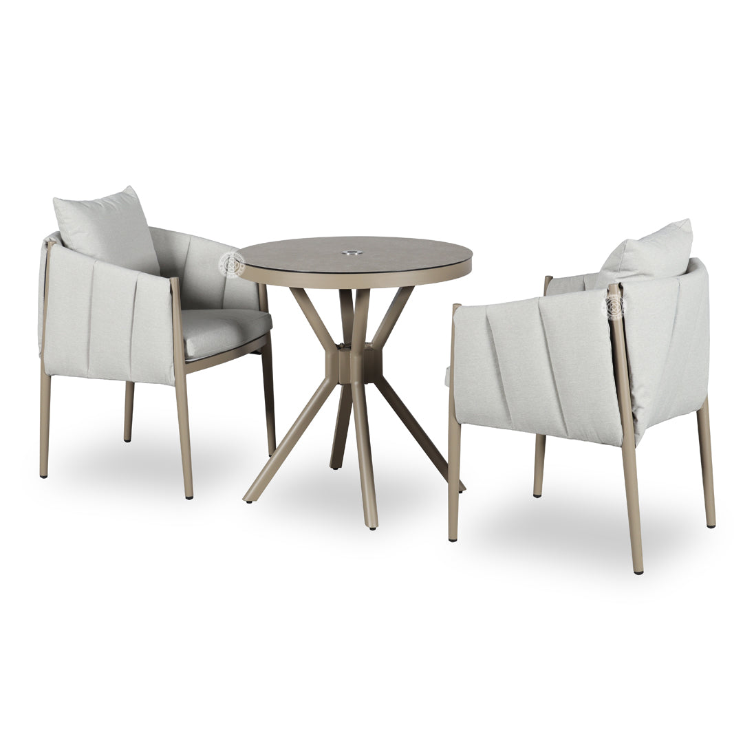 Signature Weave Pumpkin Bistro Set-Better Bed Company
