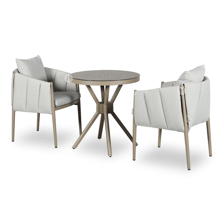 Signature Weave Pumpkin Bistro Set-Better Bed Company