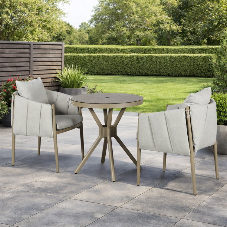 Signature Weave Pumpkin Bistro Set-Better Bed Company