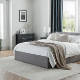 Julian Bowen Rialto Lift up Storage Bed Frame Grey-Better Bed Company