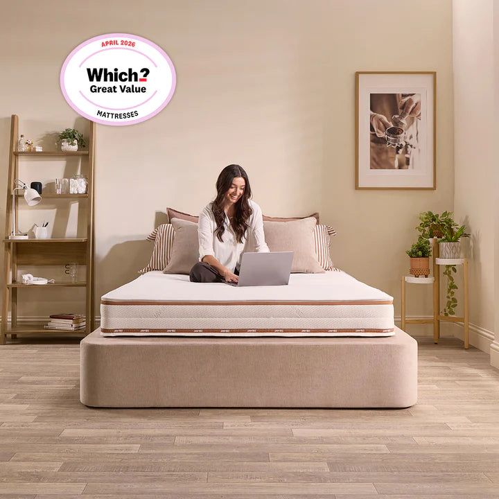 Jay-Be® Ryze Deep Quilted Sprung Mattress With Bed-Better Bed Company
