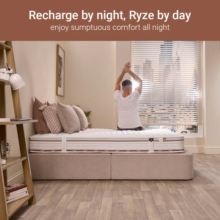 Jay-Be Ryze 800 Pocket Sprung Mattress Comfort Details-Better Bed Company