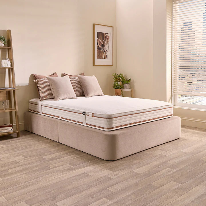 Jay-Be Ryze 800 Pocket Sprung Mattress With Bed In Bedroom-Better Bed Company