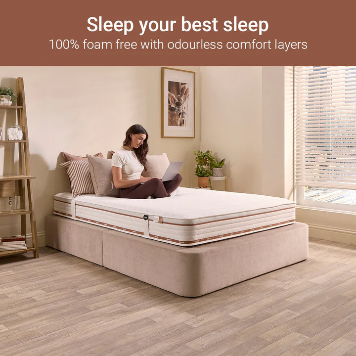Jay-Be Ryze 800 Pocket Sprung Mattress Foam Detail-Better Bed Company