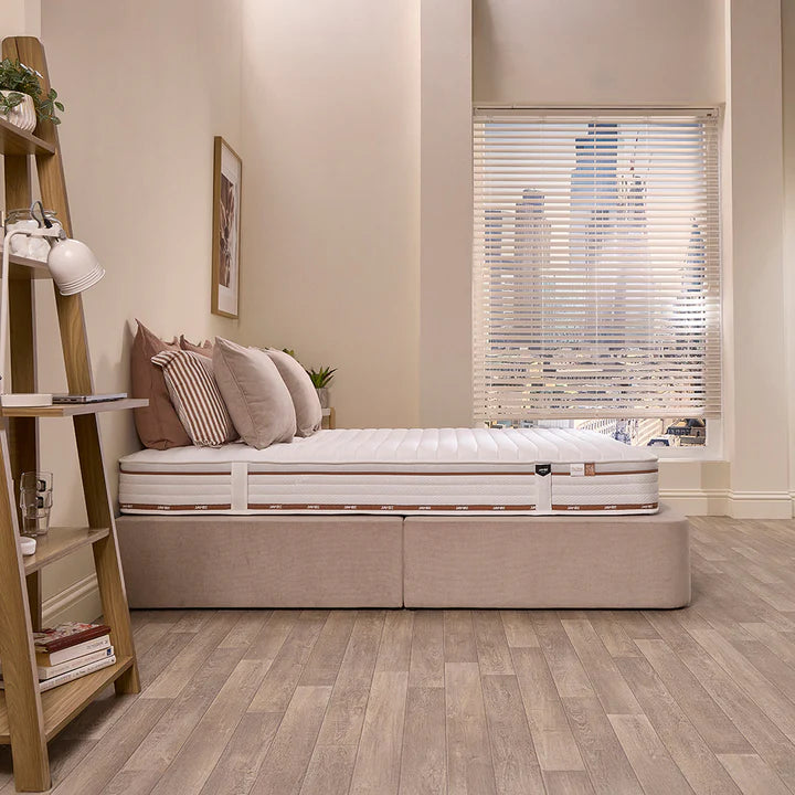 Jay-Be Ryze 800 Pocket Sprung Mattress With Bed From Side-Better Bed Company