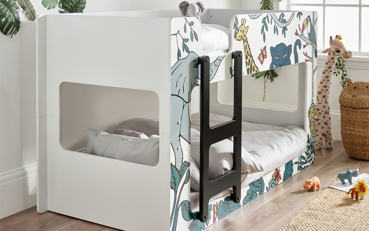 Julian Bowen Safari Bunk Bed Side View-Better Bed Company