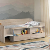 Julian Bowen Stella Low Sleeper Bed Oak-Better Bed Company