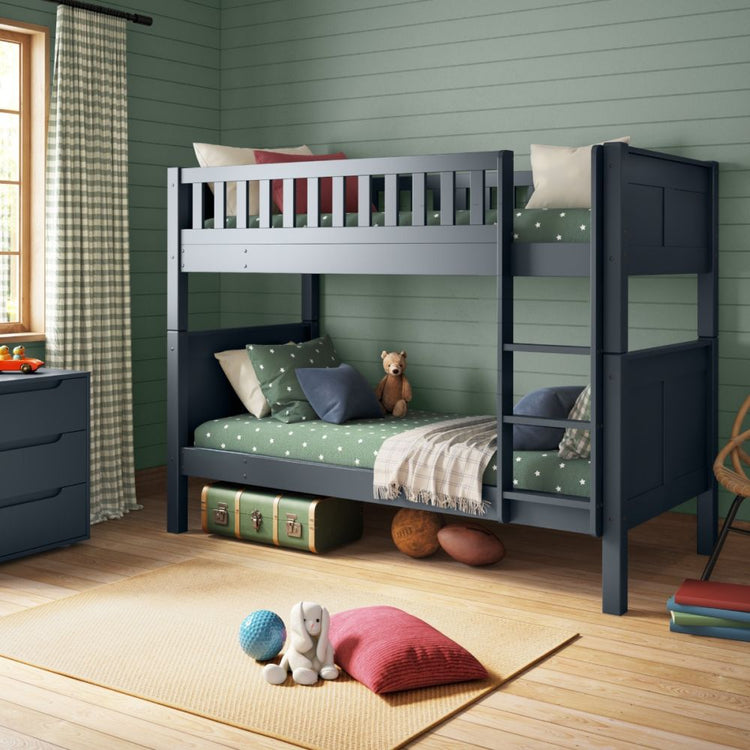 Kids Street Arven Bunk Bed-Blue-No Drawer-Better Bed Company