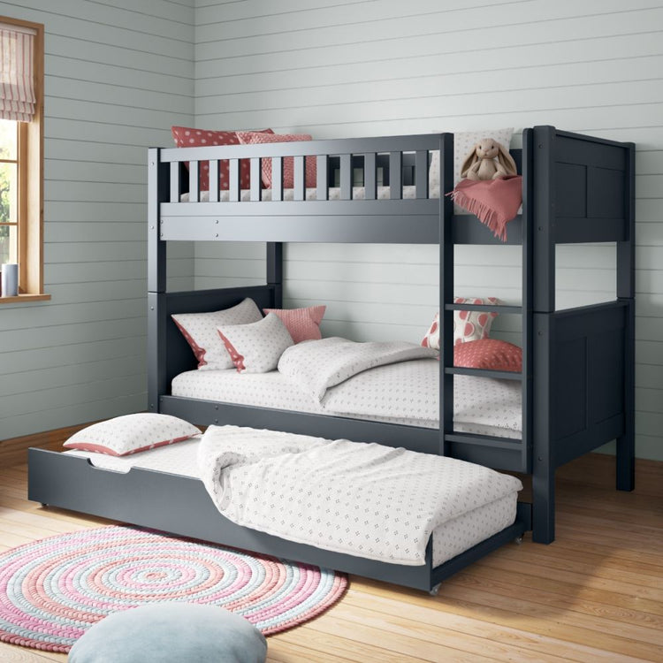 Kids Street Arven Bunk Bed-Blue-With trundle-Better Bed Company