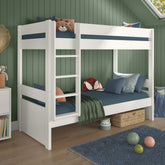 Kids Street Uno Bunk Bed-No Storage-White-Better Bed Company