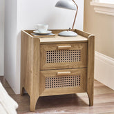 Julian Bowen Sydney 2 Drawer Bedside-Better Bed Company