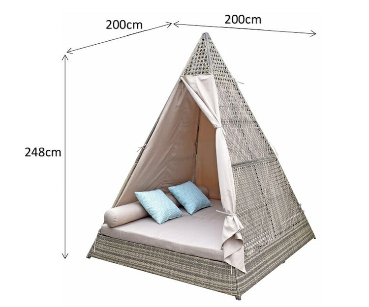 Signature Weave Tee Pee Dimensions-Better Bed Company