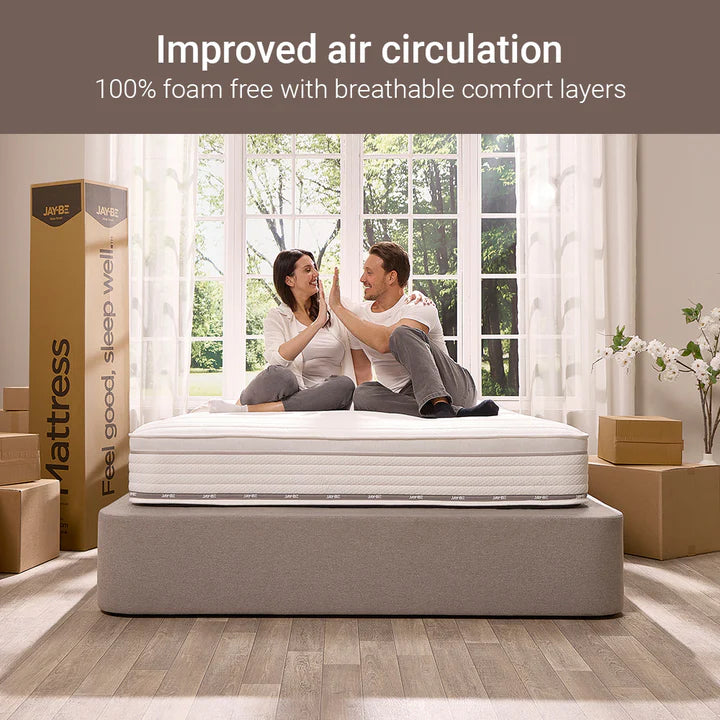 Jay-Be Truecore Firm Hybrid 2200 Pocket Mattress Air Circulation Details-Better Bed Company