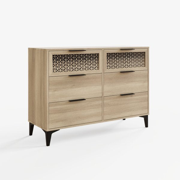 Gfw Ezra 3+3 Drawer Chest-Better Bed Compnay