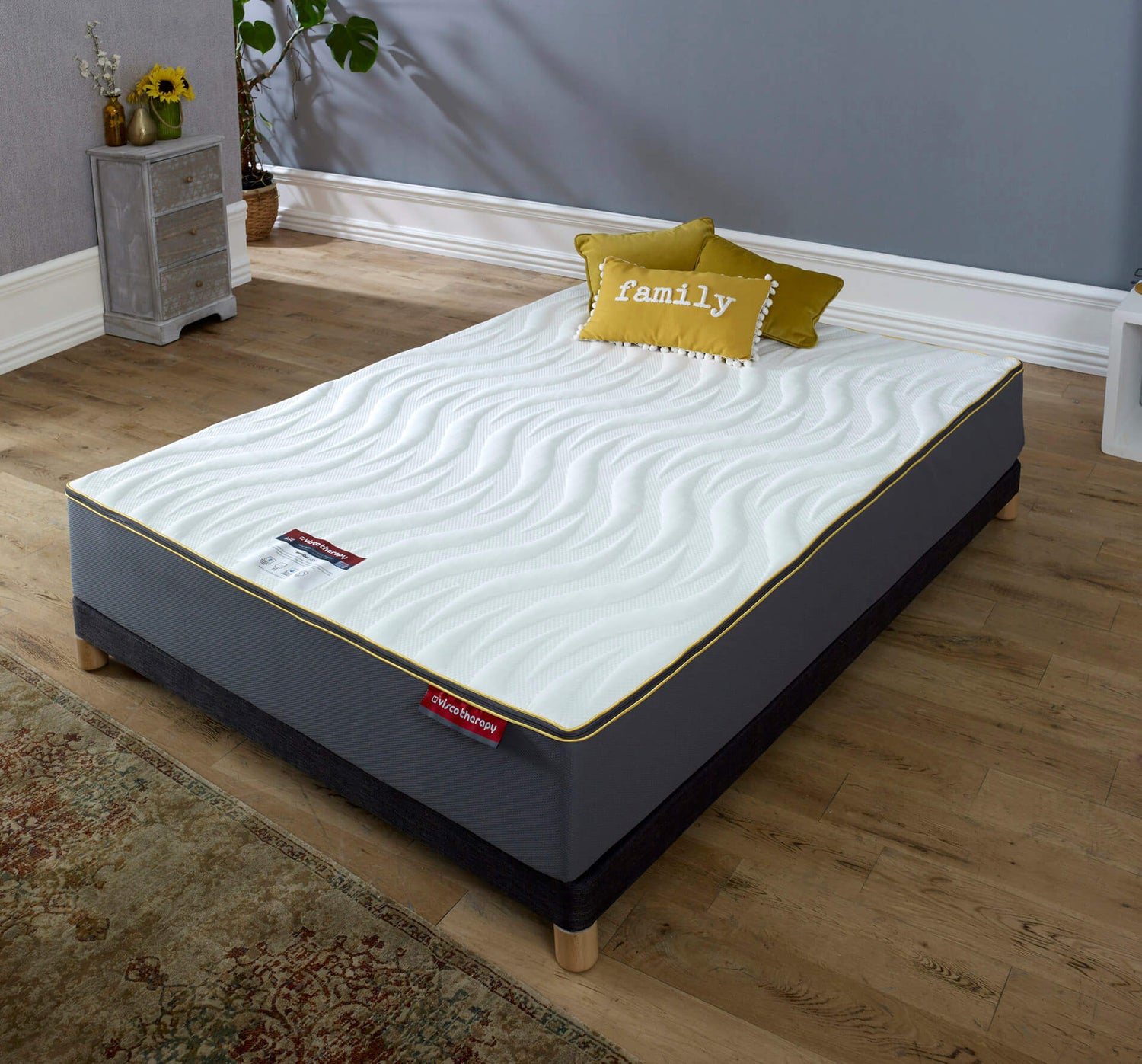 Therapeutic bed cheap queen size