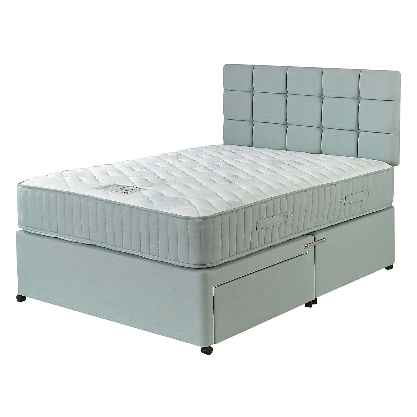 Bedmaster Sensations 1200 Pocket Mattress With A Bed Base-Better Bed Company 
