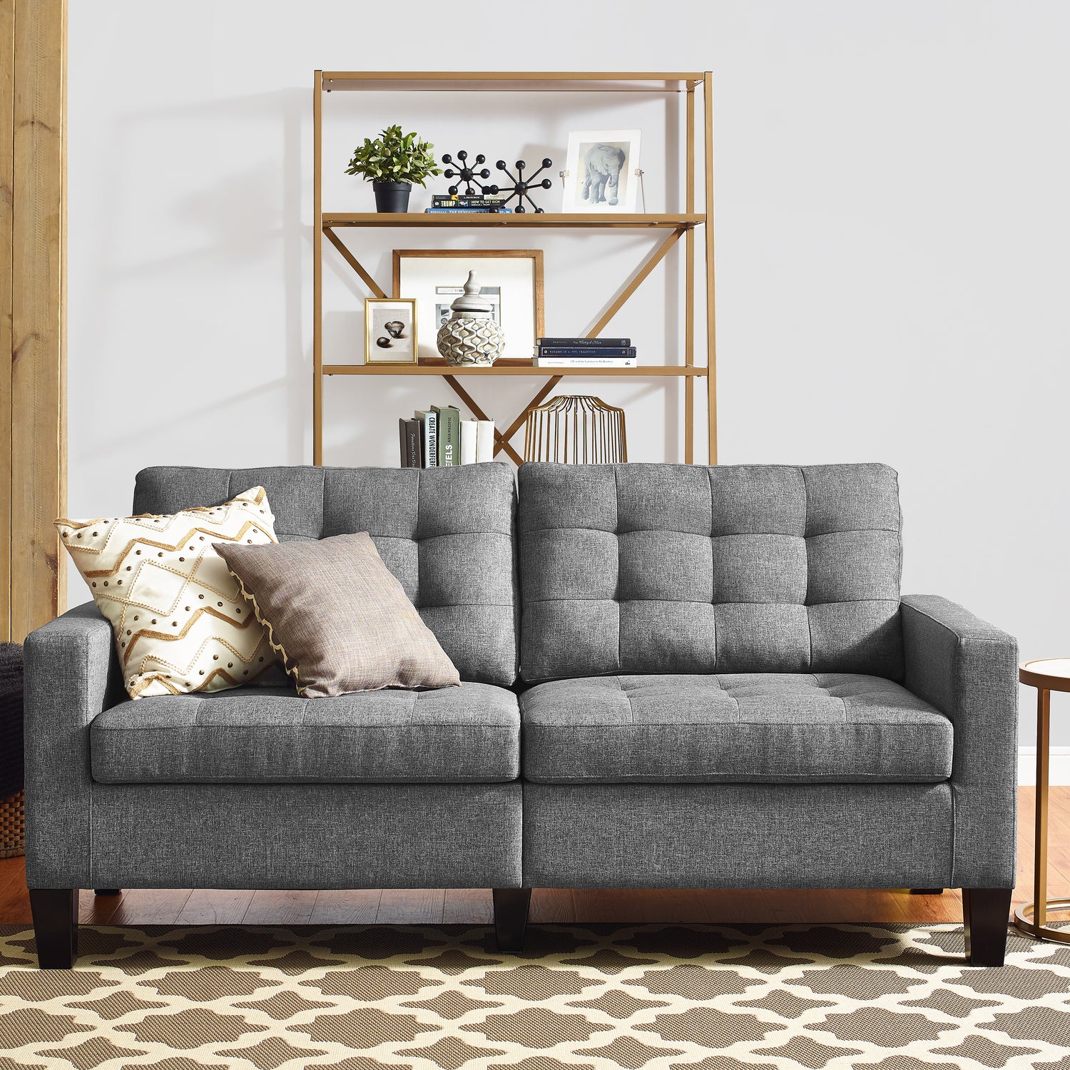 Dorel Home Bowie Small Space Sofa FREE DELIVERY - Main Image