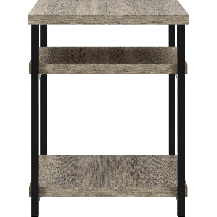 Dorel Home Elmwood End Table Front View-Better Bed Company 