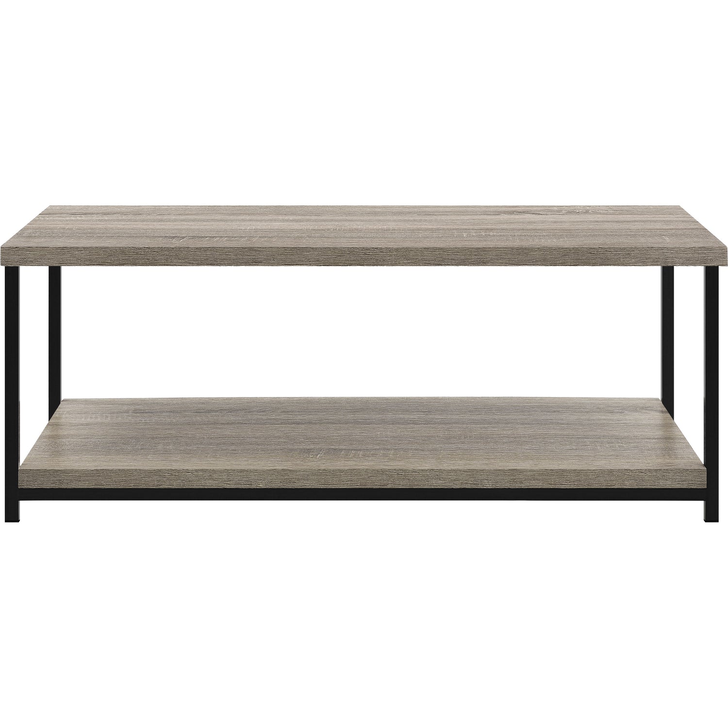 Dorel Home Elmwood Coffee Table Oak Close Up-Better Bed Company