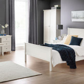Julian Bowen Maine White Bed Frame-Better Bed Company 