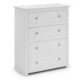 Julian Bowen Radley 4 Drawer Chest White