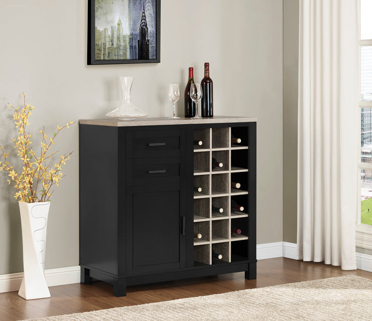 Dorel Home Carver Bar Cabinet-Better Bed Company 