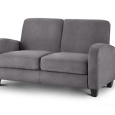 Julian Bowen Vivo 2 Seater Sofa Dusk Grey Chenille-Better Bed Company 