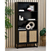 Julian Bowen Padstow Tall Bookcase - Black