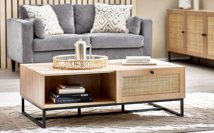 Julian Bowen Padstow Coffee Table - Oak