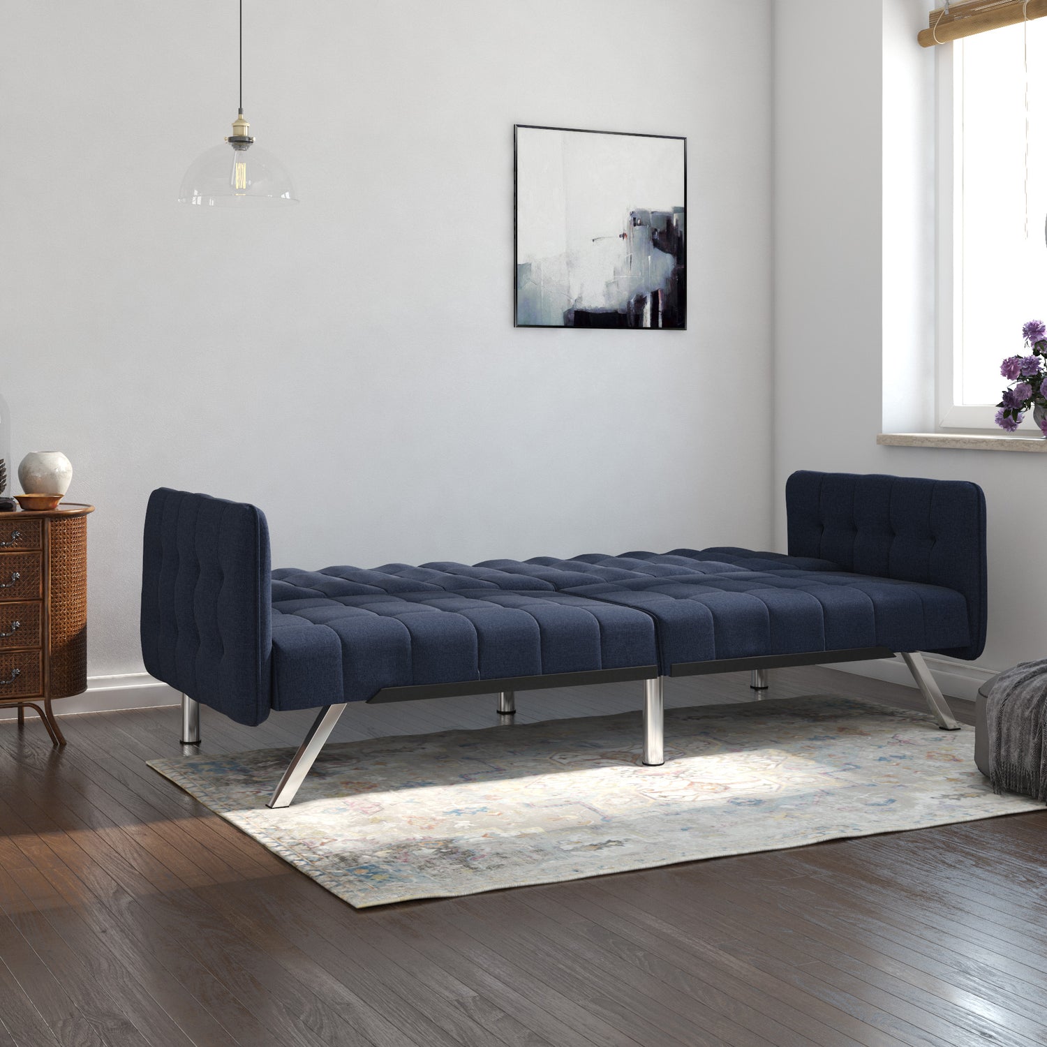 Dorel Home Emily Clic Clac Convertible Sofa Bed As A Bed-Better Bed Company 