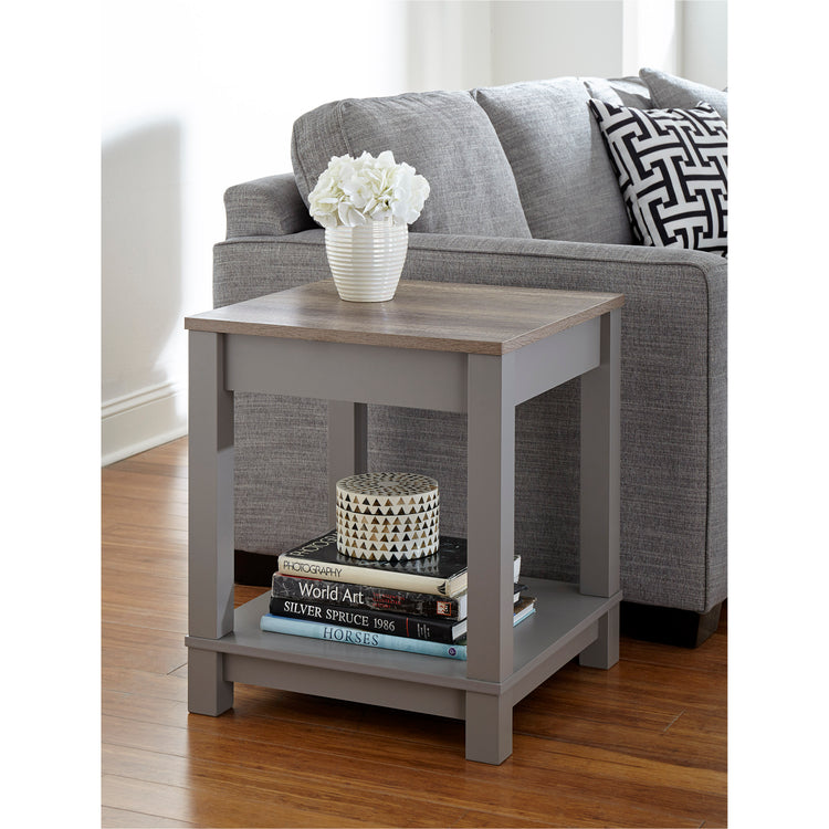 Dorel Home Carver End Table-Better Bed Company 