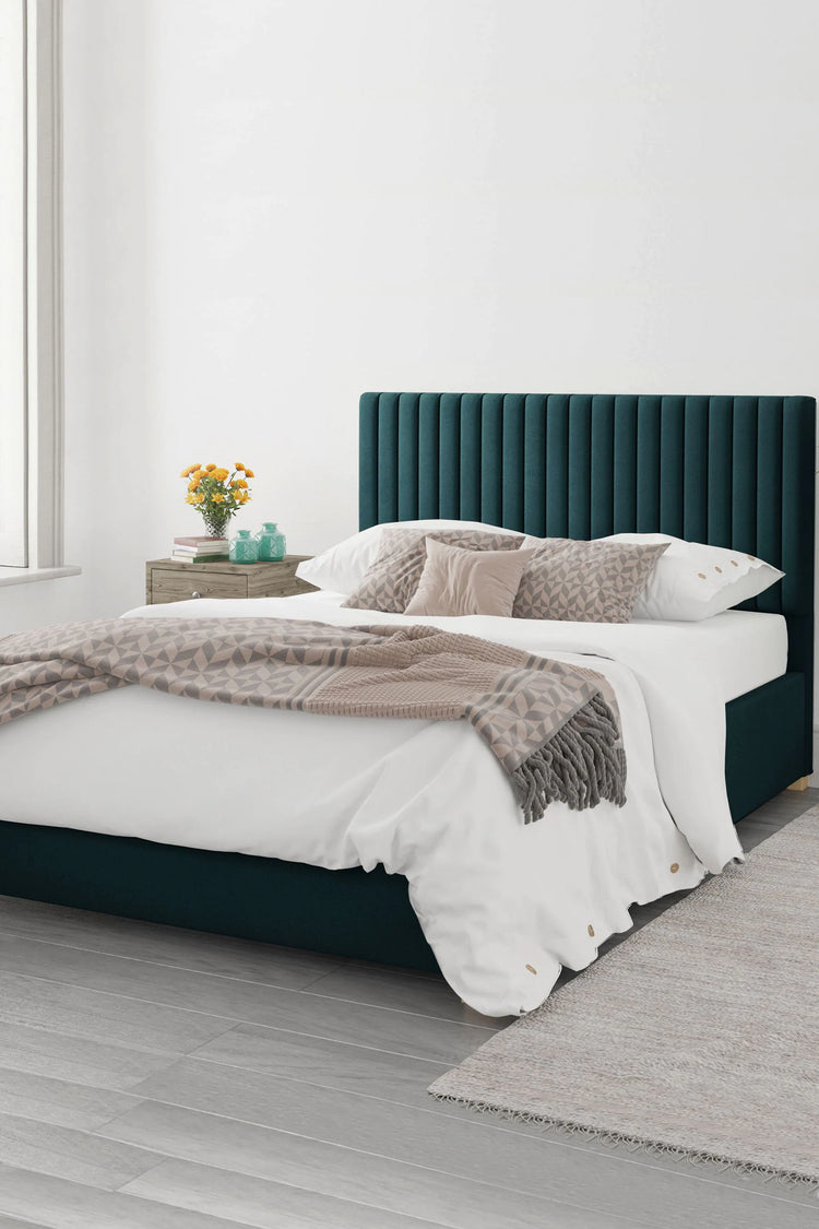 Aspire Furniture Grant Emerald Ottoman Bed