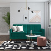 Dorel Home Skylar Sprung Seat Sofa Bed-Better Bed Company 