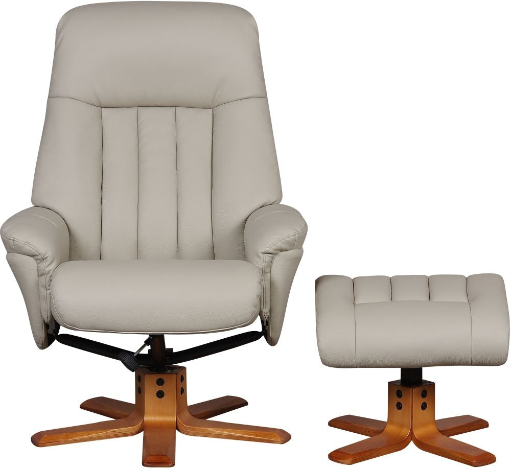 GFA St Tropez Recliner And Foot Stool