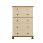 Steens Richmond Cream And Pine 2 + 4 Chest Of Drawers
