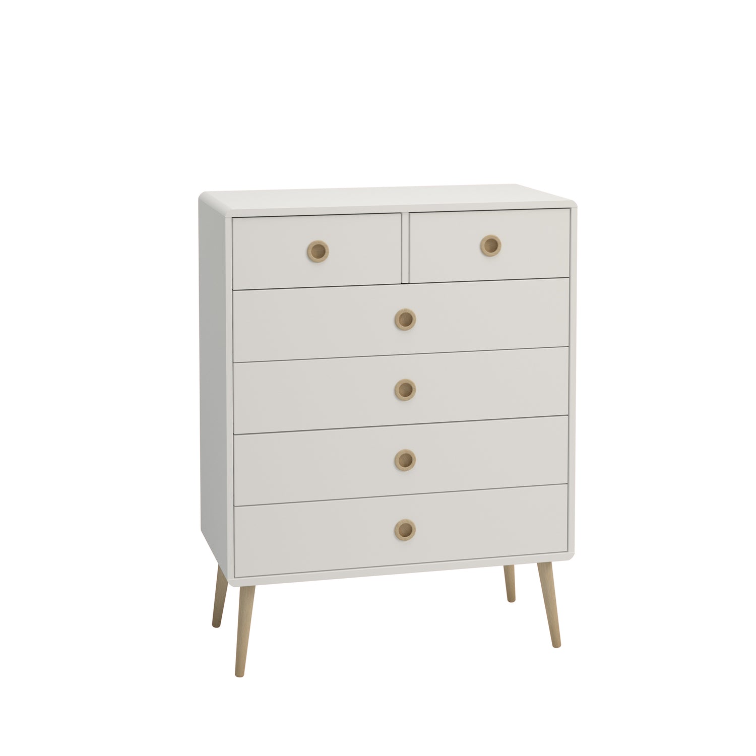 Steens Soft Line White 2 + 4 Chest