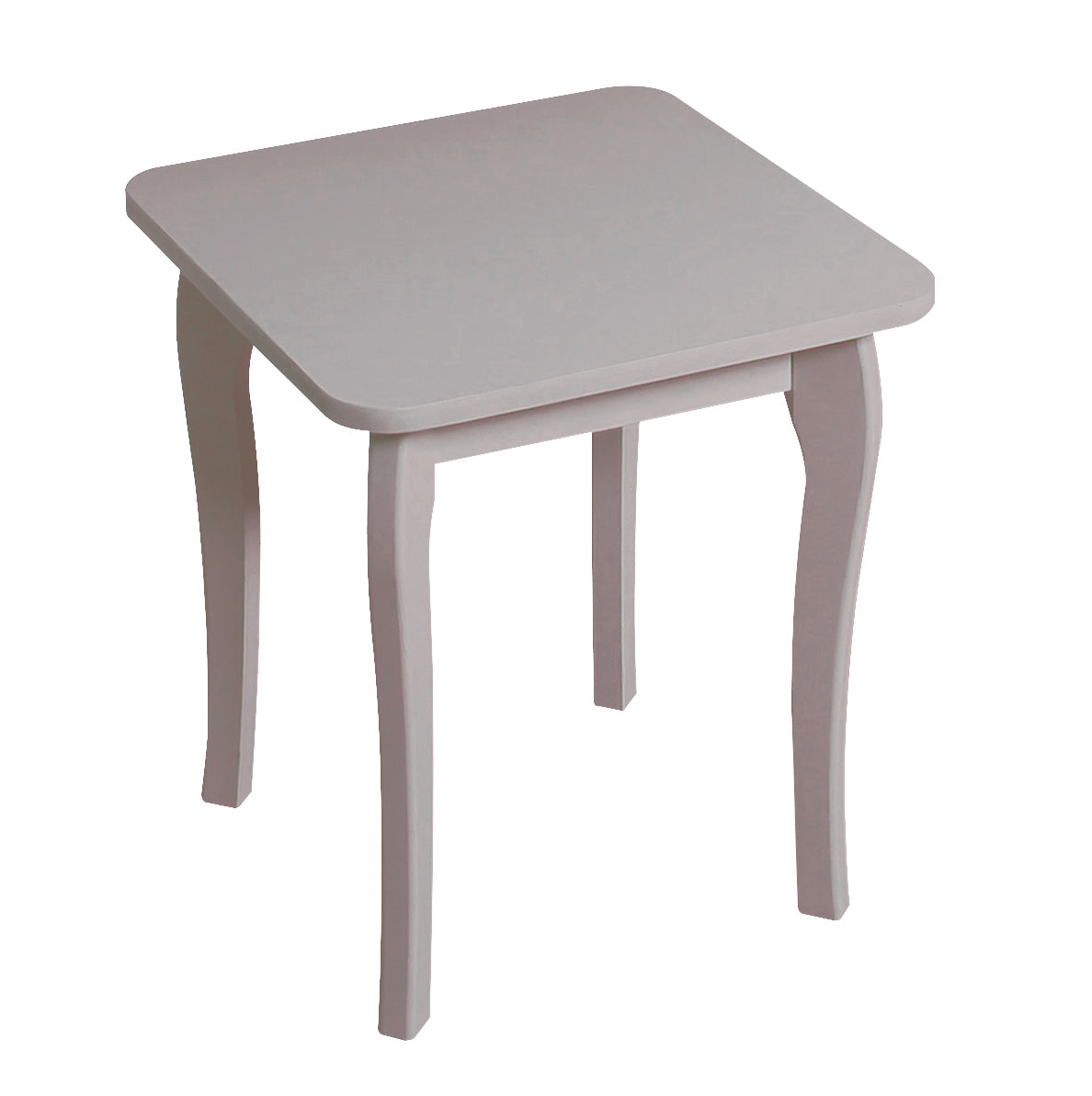 Steens Baroque Grey Stool and Mirror