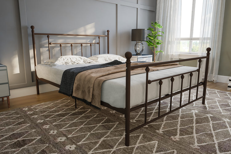Dorel Home Manila Metal Bed-Better Bed Company 