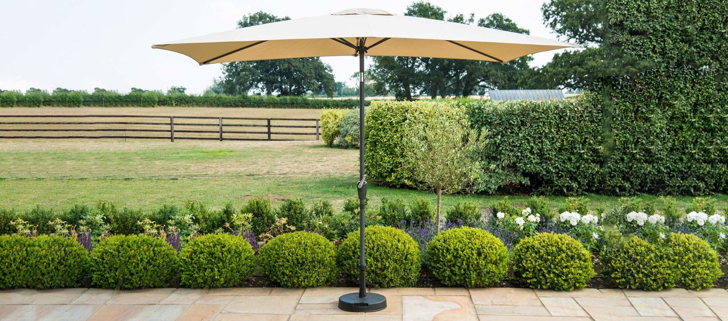 Maze Rattan 3m x 2m Rectangular Parasol