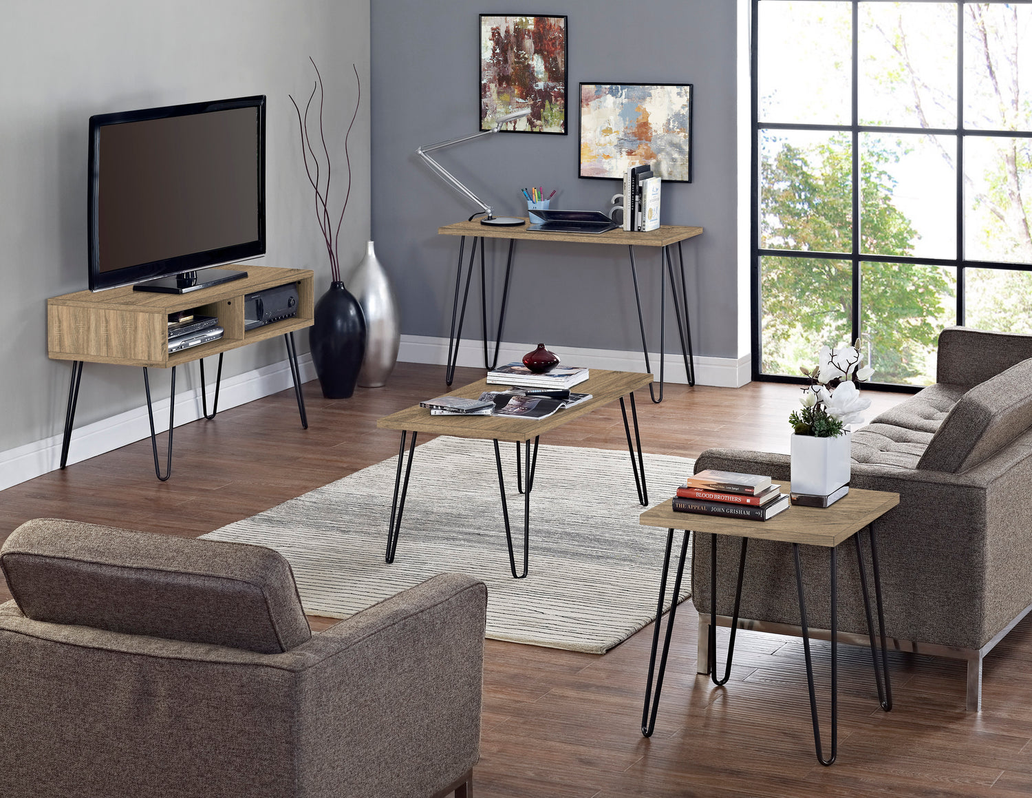 Dorel Home Owen Retro Desk