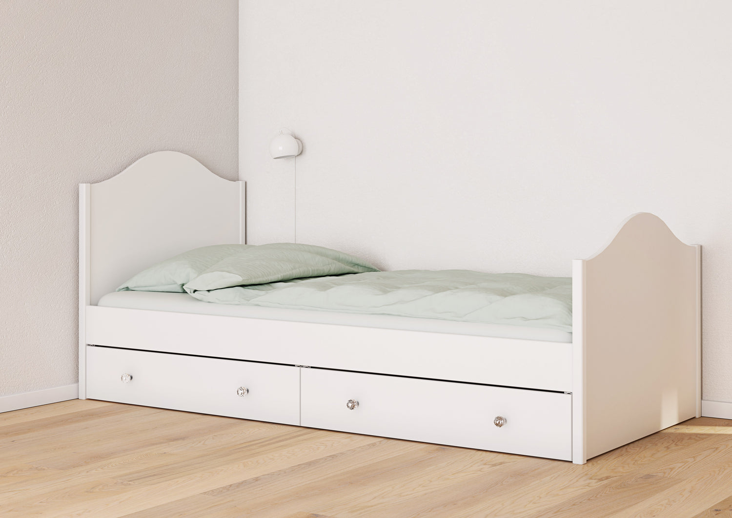 Steens Florence Single Bed With Underdrawers