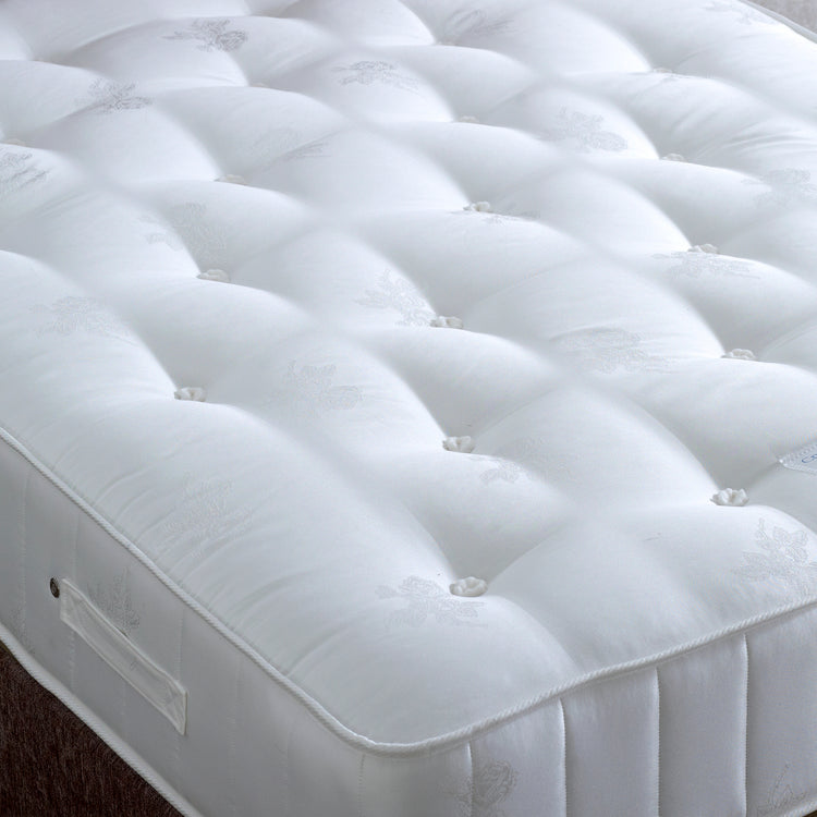 Bedmaster Crystal 1400 Mattress Upholstery Close Up-Better Bed Company 