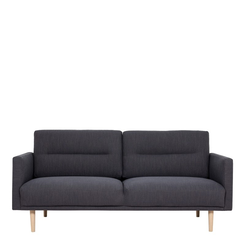 Furniture To Go Larvik 2.5 Seater Sofa Antracit Oak Legs Oak Legs-Better Bed Company