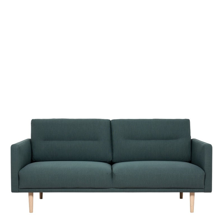 Furniture To Go Larvik 2.5 Seater Sofa Dark Green Oak Legs-Better Bed Company